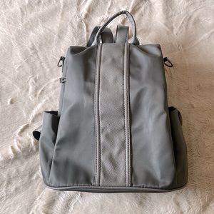 Gray Anti-theft Backpack